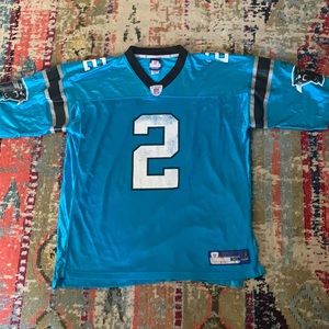 NFL Equipment Reebok -Jimmy Clausen Panthers Jersey